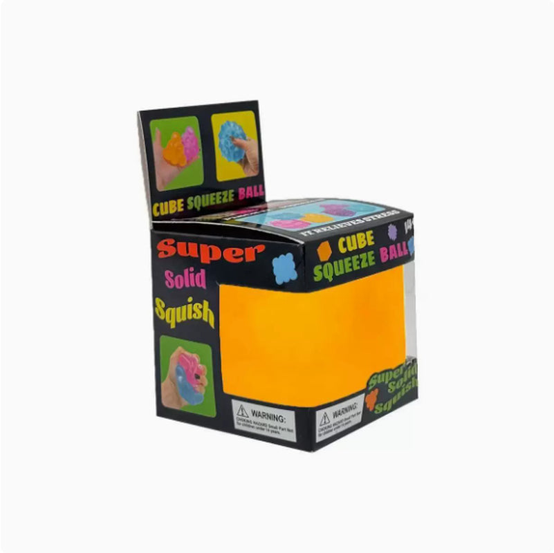 Rhyolite Cube Candy Stress Relief Toy - Colorful and Fun Slow-Rebound Experience!