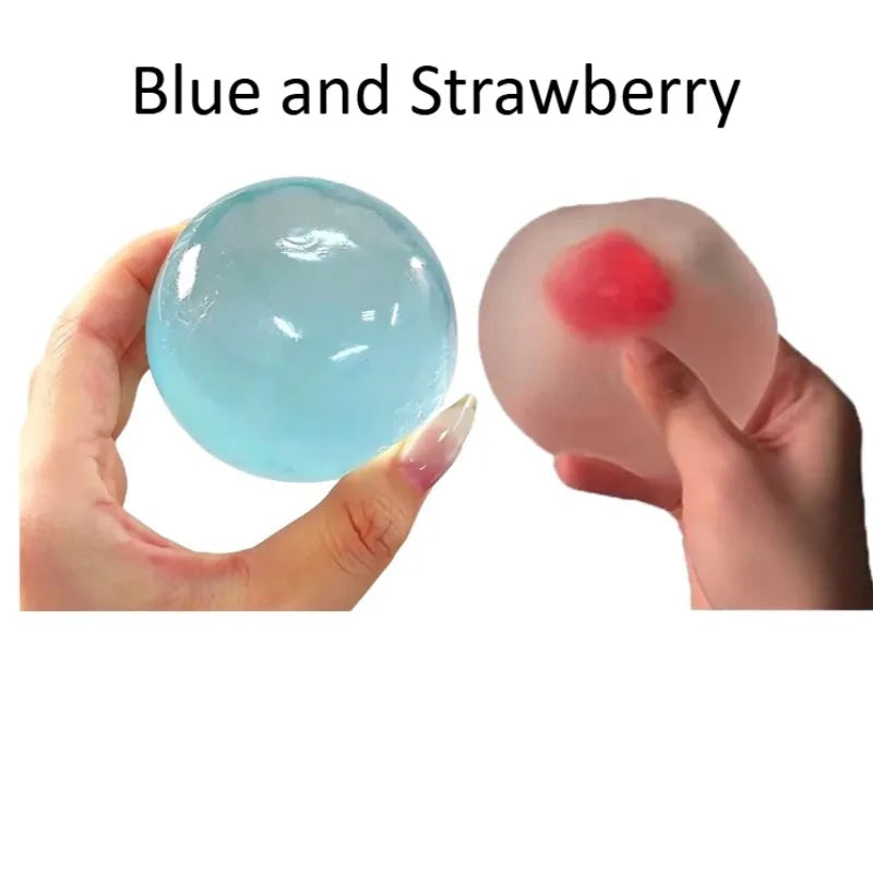 Strawberry Mochi Squeeze Toys Relieve Stress and Vent Anger Toys Slow Rebound Stress Relief Toy Relieve Stress for Friends