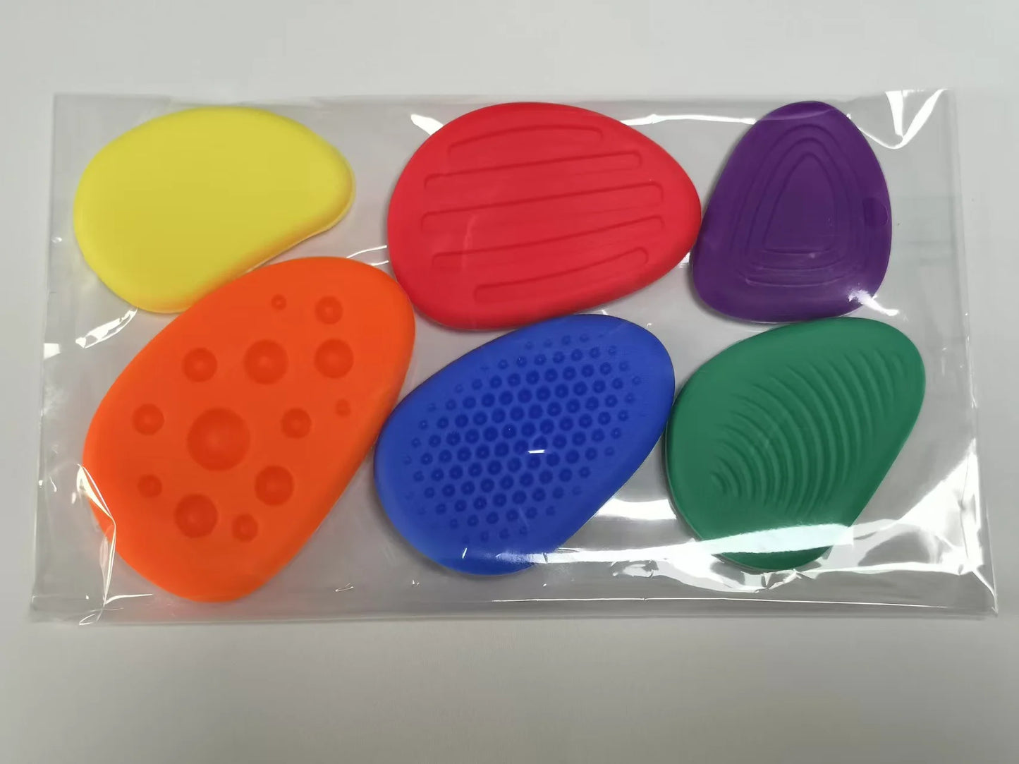 NEW Sensory Stone Color Box Fidget Box Tactile Stones Relieve Decompression Calming Stress Relax Mind Fidget Stress Relief Toys