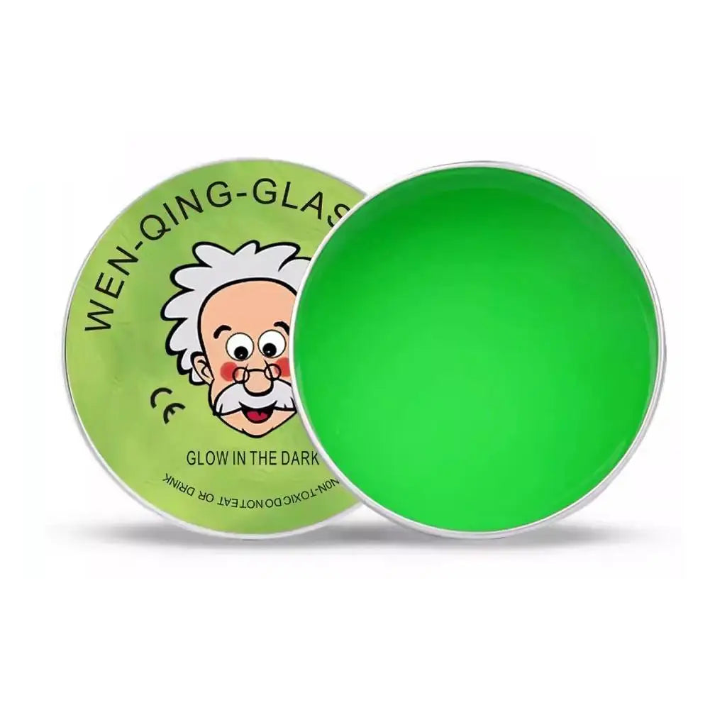 Lab Putty Crystal Clear Glass (1 Pack) Best Thinking Smart Crazy Stress Putty with Tin, Sensory & Bouncing Toy