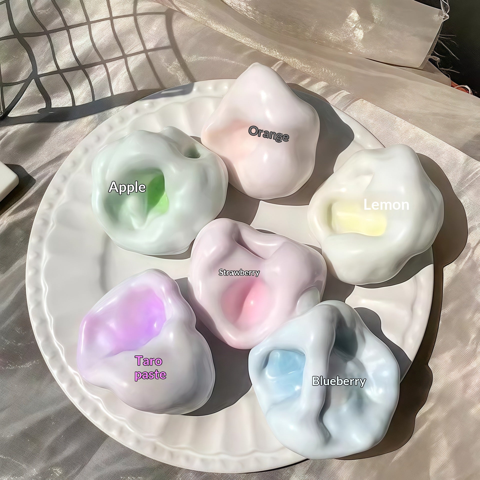 Shaping Ice-Skin Glutinous Rice Cake DIY Ball Squeeze Toy Fidget Ball Toy