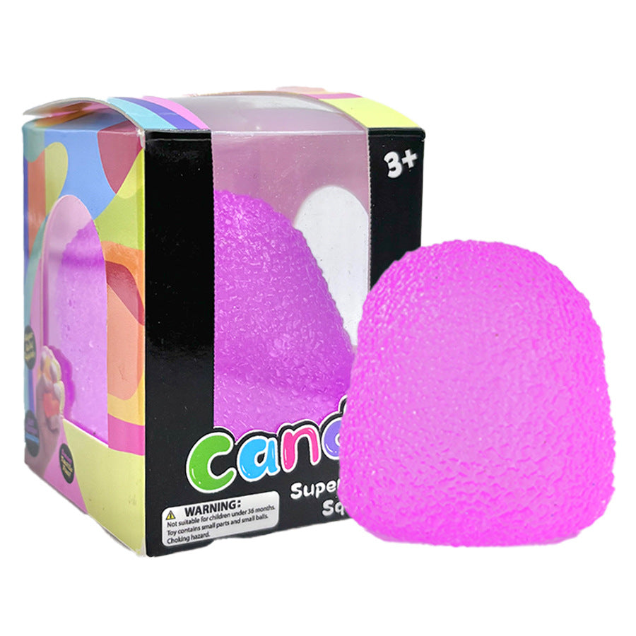 Cube Ice Cube Malt Sugar Squeezing Toy