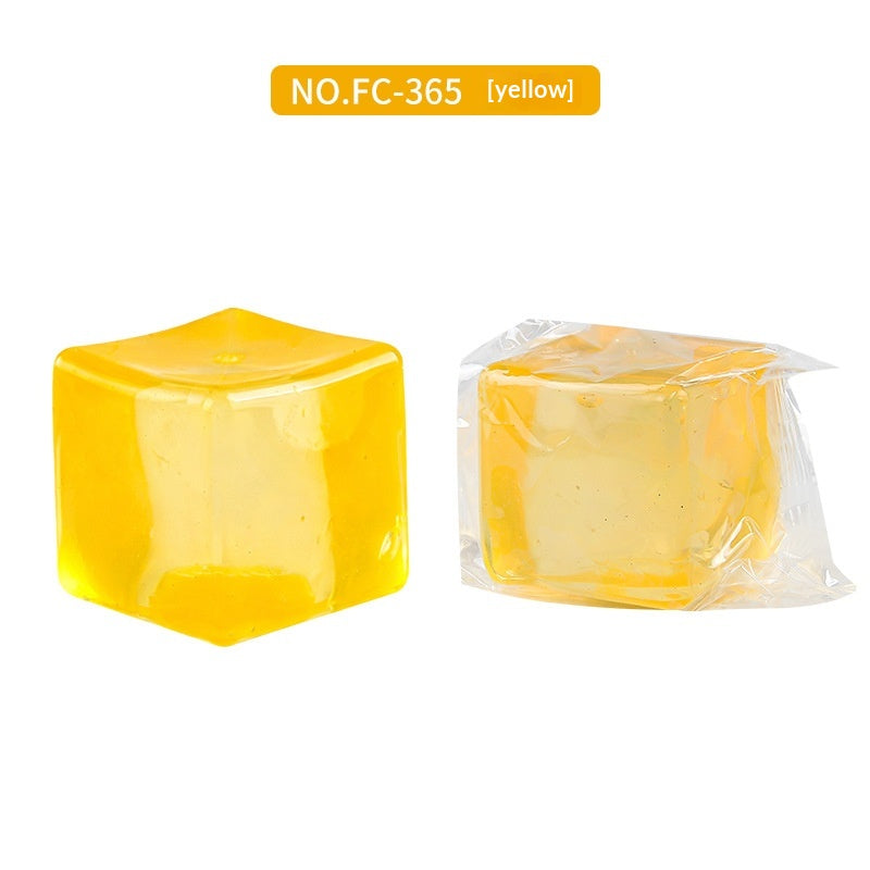Childrens Small Square Fidget Ball for Stress Relief