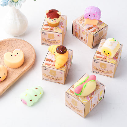 Blind-Box Baked Dango Squishy a Stress-Relief Toy and Perfect Gift for Kids