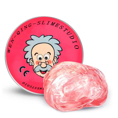 Lab Putty Crystal Clear Glass (1 Pack) Best Thinking Smart Crazy Stress Putty with Tin, Sensory & Bouncing Toy