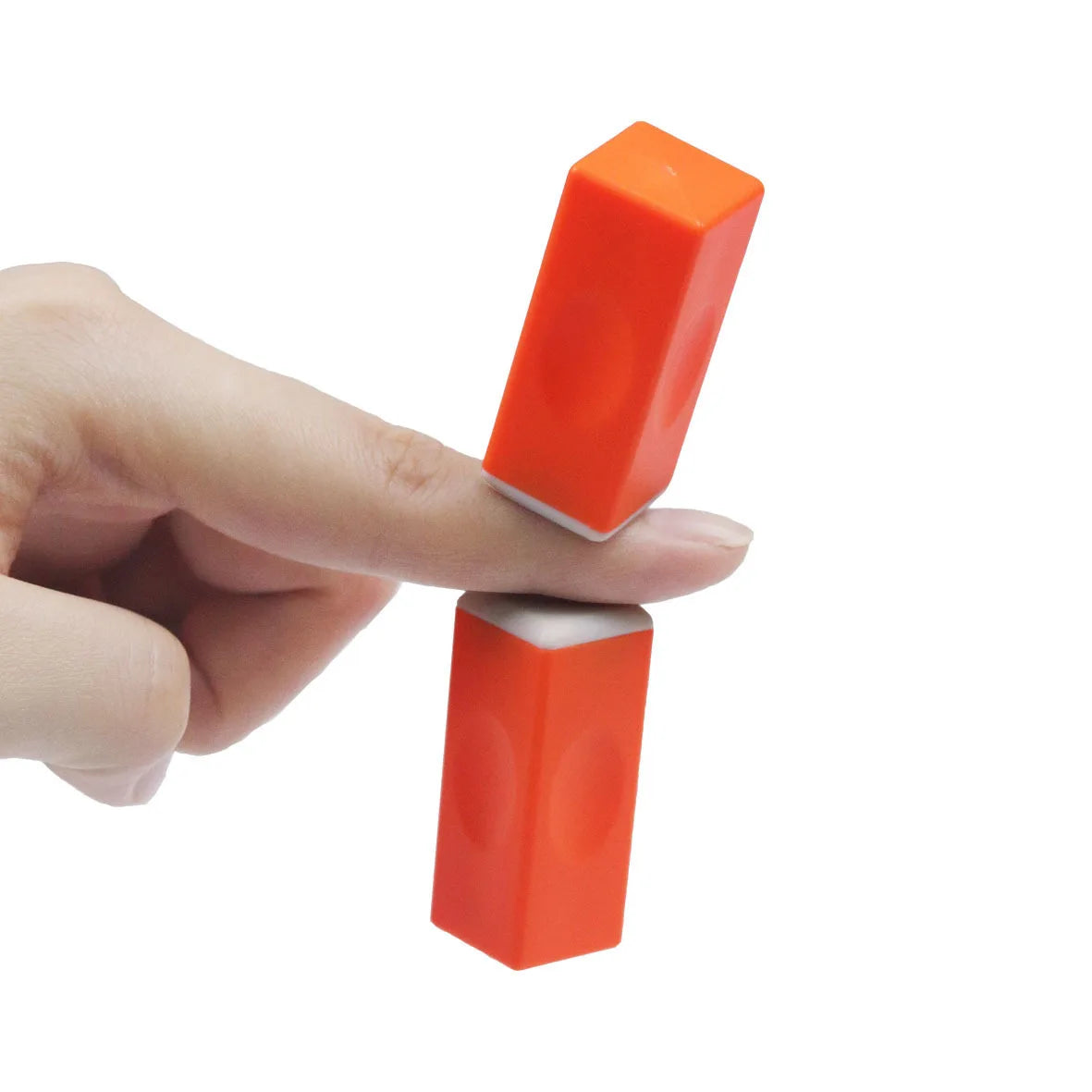 Funny Magnetic Bricks Fidget Toy Adult Office Decompression Magnetic Stick Worry Bricks Hand Spinner Toy for Children Gifts