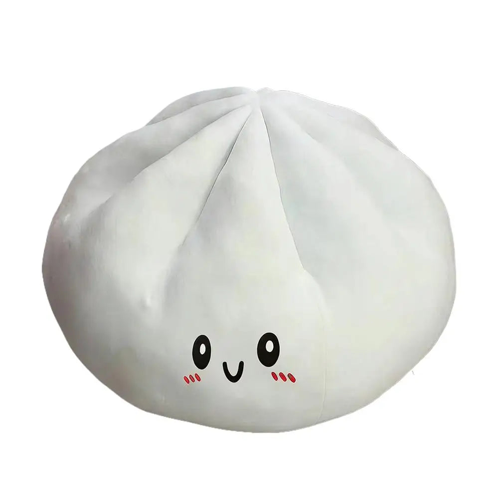 Delightful Realistic Giant Dumpling Squeeze Toy with Bamboo Steamer - Perfect Decompression Fidget Toy and Creative Gift