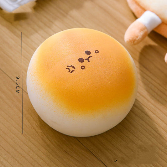 Foaming Toys Are Angry Pinching and Relaxing