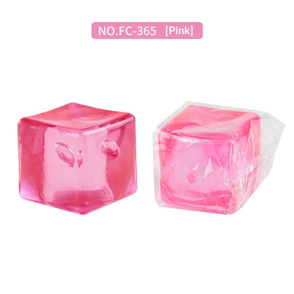 Childrens Small Square Fidget Ball for Stress Relief