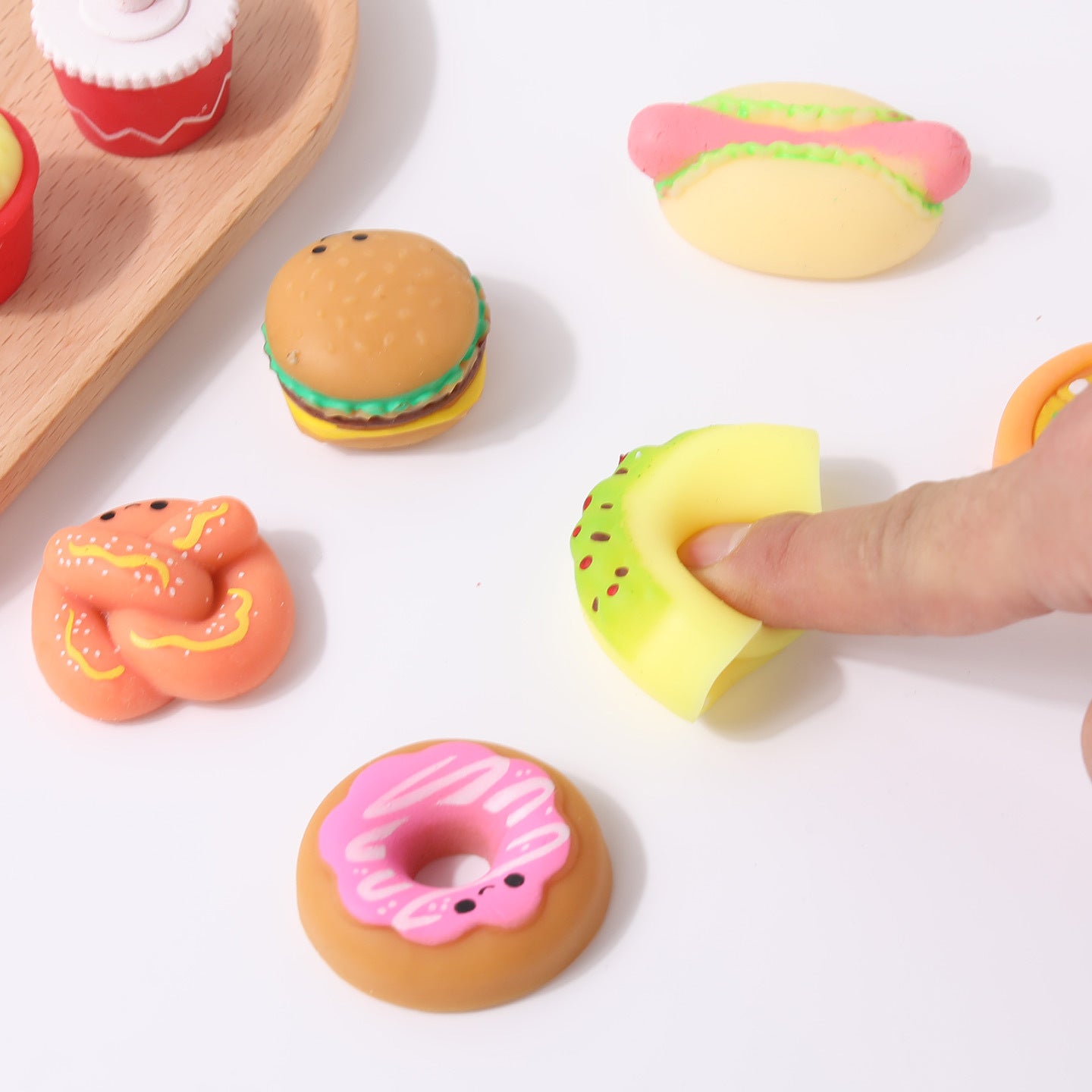 Blind-Box Baked Dango Squishy a Stress-Relief Toy and Perfect Gift for Kids