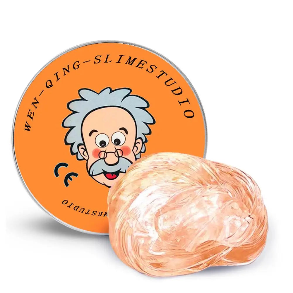 Lab Putty Crystal Clear Glass (1 Pack) Best Thinking Smart Crazy Stress Putty with Tin, Sensory & Bouncing Toy