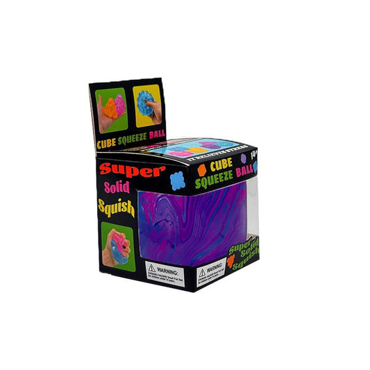 Rhyolite Cube Candy Stress Relief Toy - Colorful and Fun Slow-Rebound Experience!