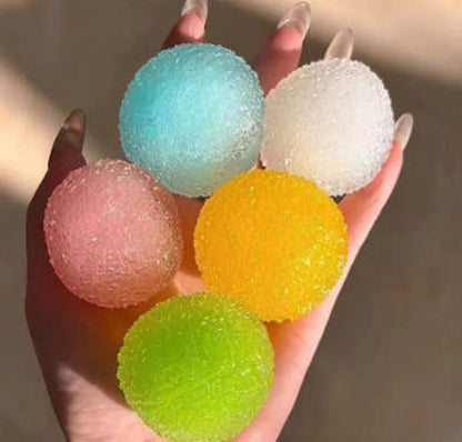Simulation Bayberry Squishy Maltose Stress-Relief Toy with Textured Surface and Slow-Rebound Design