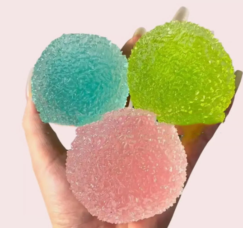 Simulation Bayberry Squishy Maltose Stress-Relief Toy with Textured Surface and Slow-Rebound Design