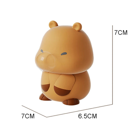 Cute Kapibala Animal Spitting Bubbles Squish Squeeze Toy Anxiety Stress Relief Sensory Antistress Toys for Adults Kids Toys Gift