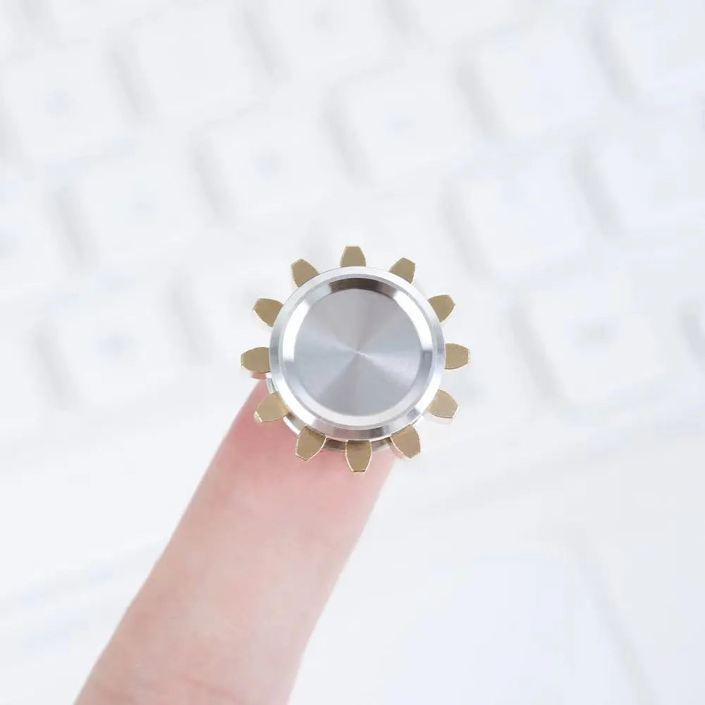 Mini Metal Gear Gyroscope Toy Fidget Spinner Antistress Portable Adults Stress Reliever Autism ADHD Kids Birthday Gift