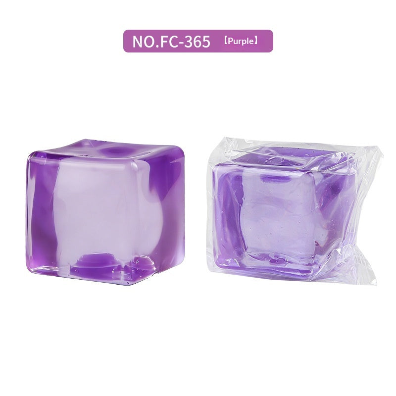 Childrens Small Square Fidget Ball for Stress Relief