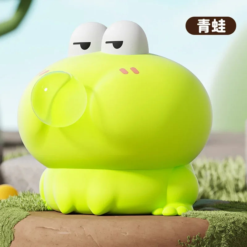 Cute Kapibala Animal Spitting Bubbles Squish Squeeze Toy Anxiety Stress Relief Sensory Antistress Toys for Adults Kids Toys Gift