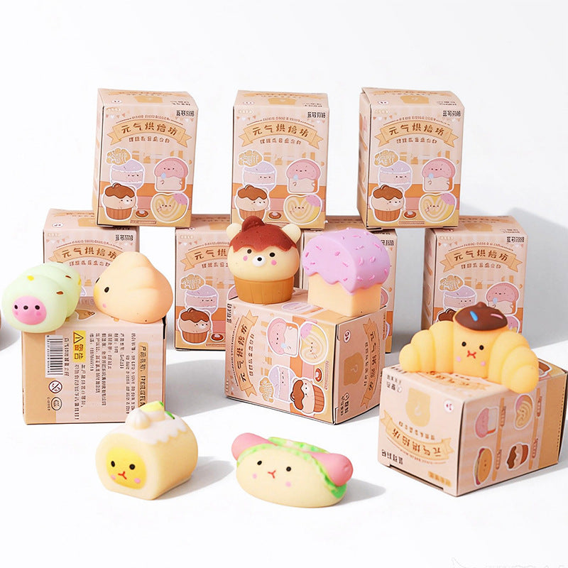 Blind-Box Baked Dango Squishy a Stress-Relief Toy and Perfect Gift for Kids